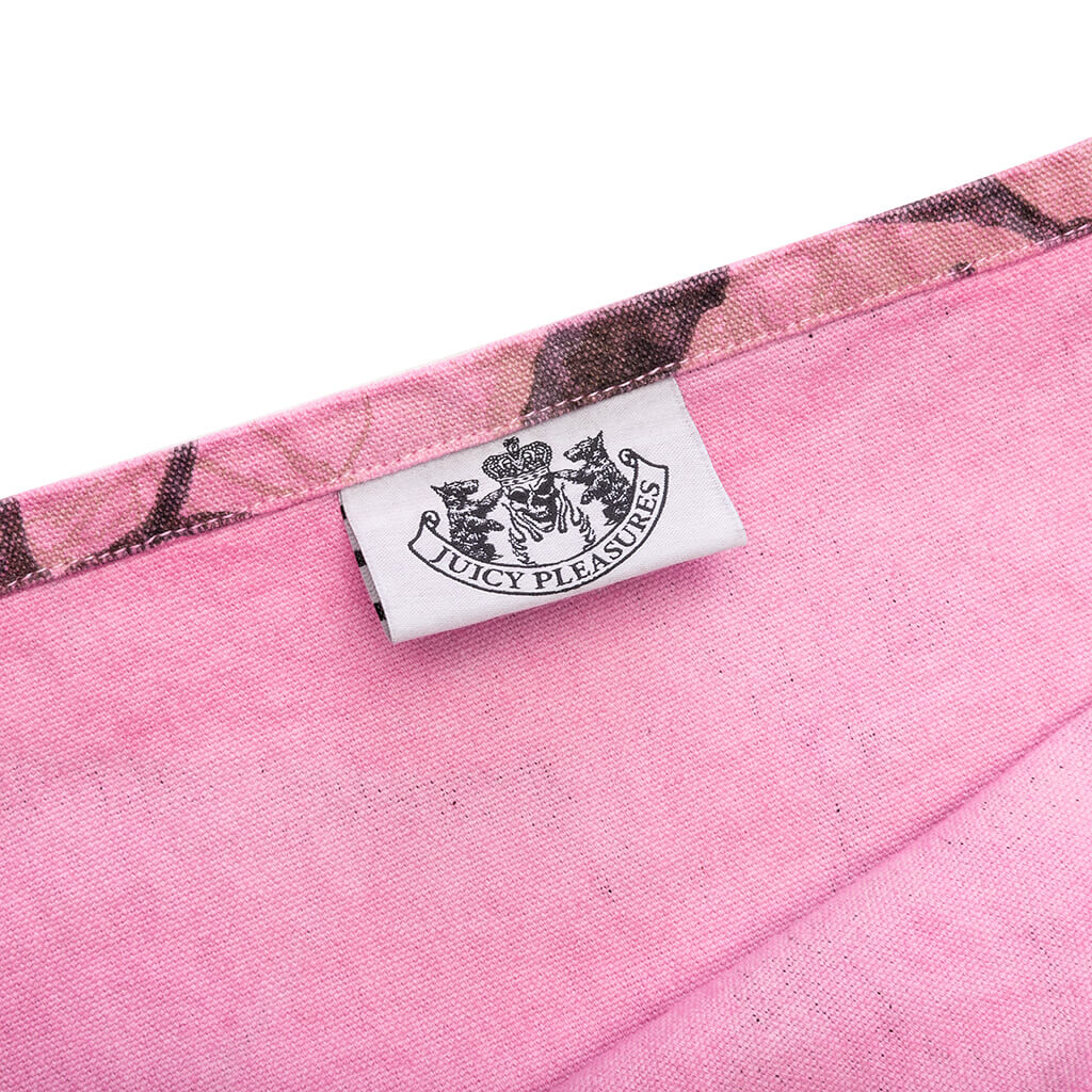 Pleasures x Juicy Couture Realtree Canvas Tote Pink Edge