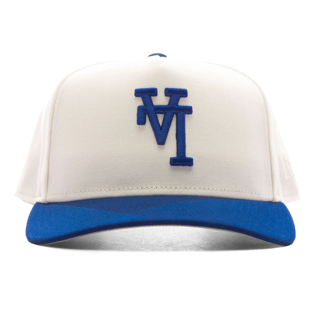 9FIFTY A Frame Snapback Upside Down Los Angeles Dodgers Chrome Royal