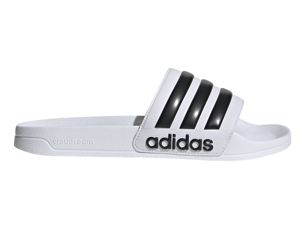 Sandalias Adidas Adilette Shower Blanco y Negro para Hombre