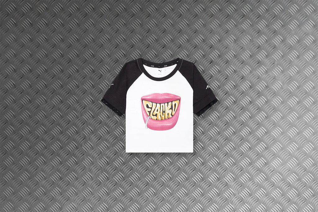 Puma x AAP Rocky Flacko Smile Womens Baby Tee White