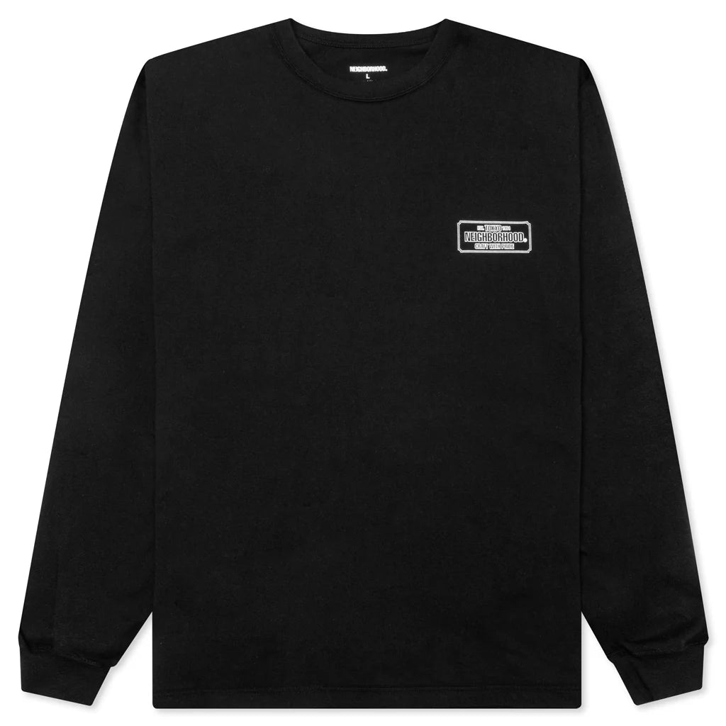 NH L S Tee 1 Black