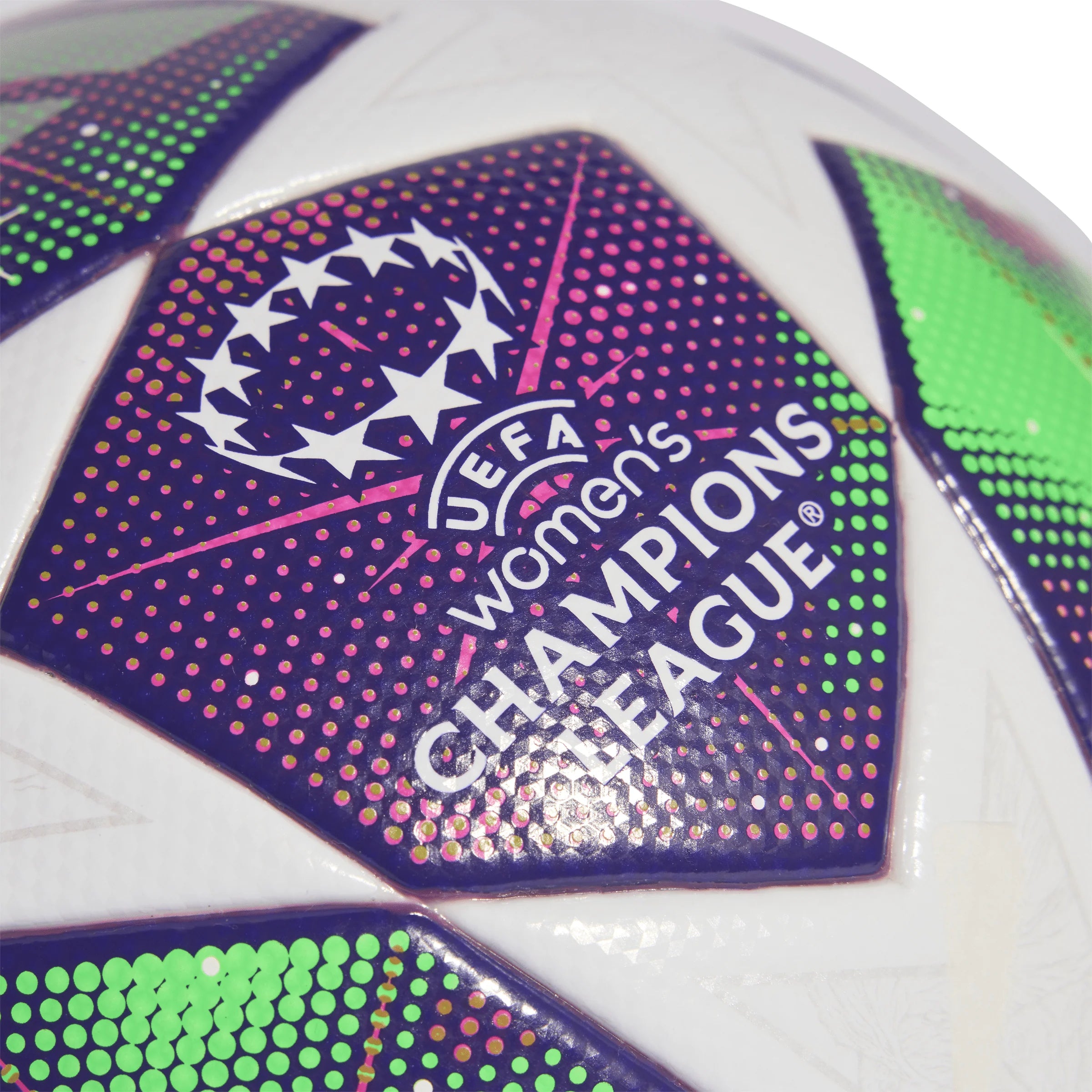 adidas UWCL League Stage League Soccer Ball 25 26 White Green
