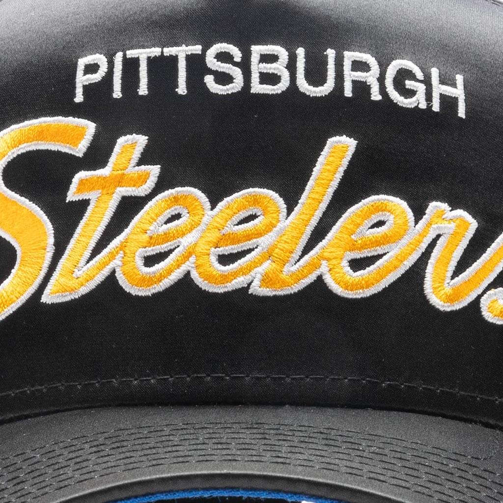 Feature x New Era Retro Satin Pittsburg Steelers
