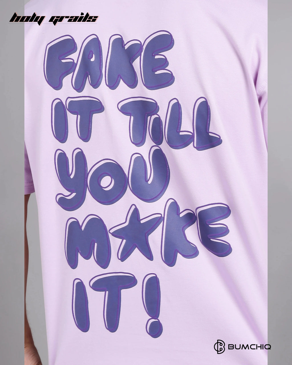 Fake Make Pink Oversize Tee HG x Bumchiq