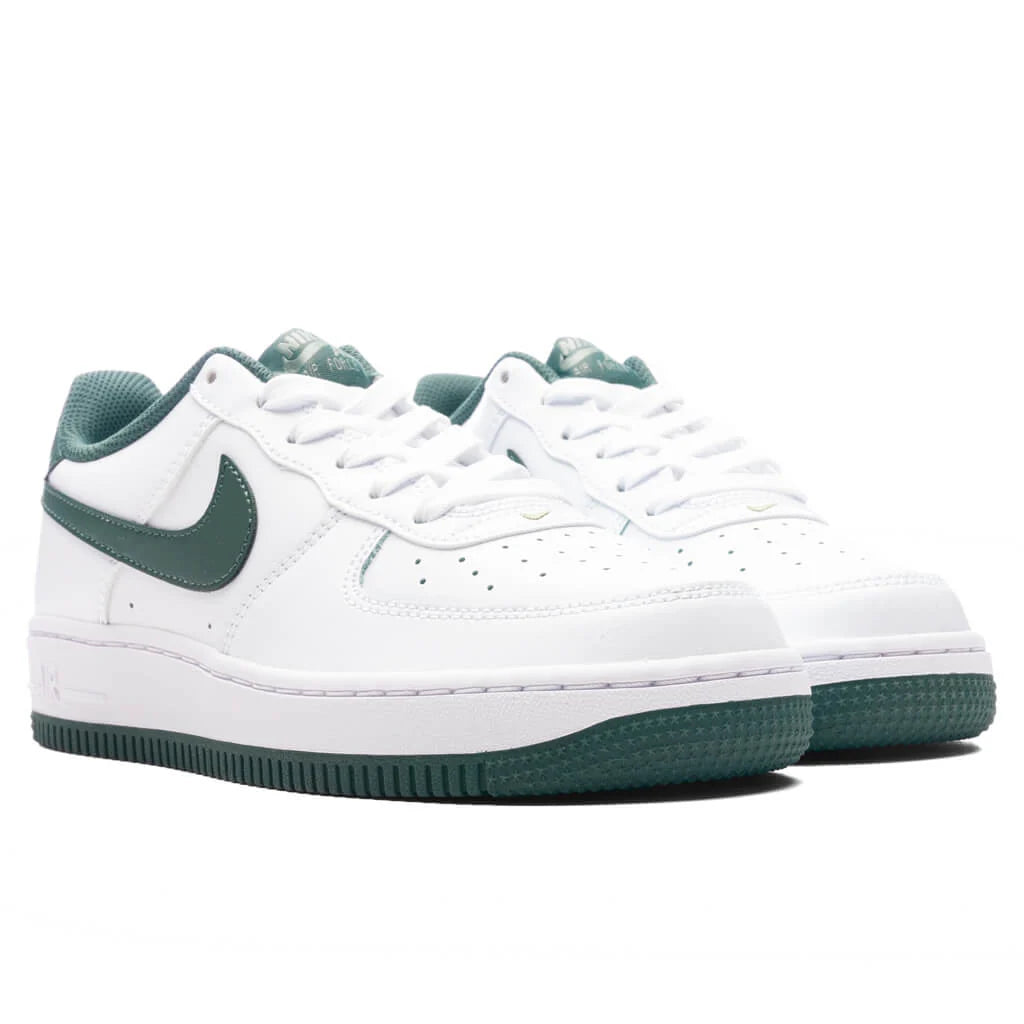 Air Force 1 GS White Vintage Green Oil Green