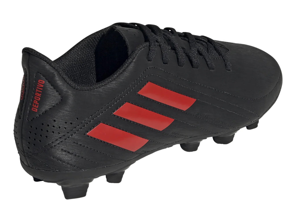 Tenis de Fútbol Adidas Negro y Rojo para Hombre