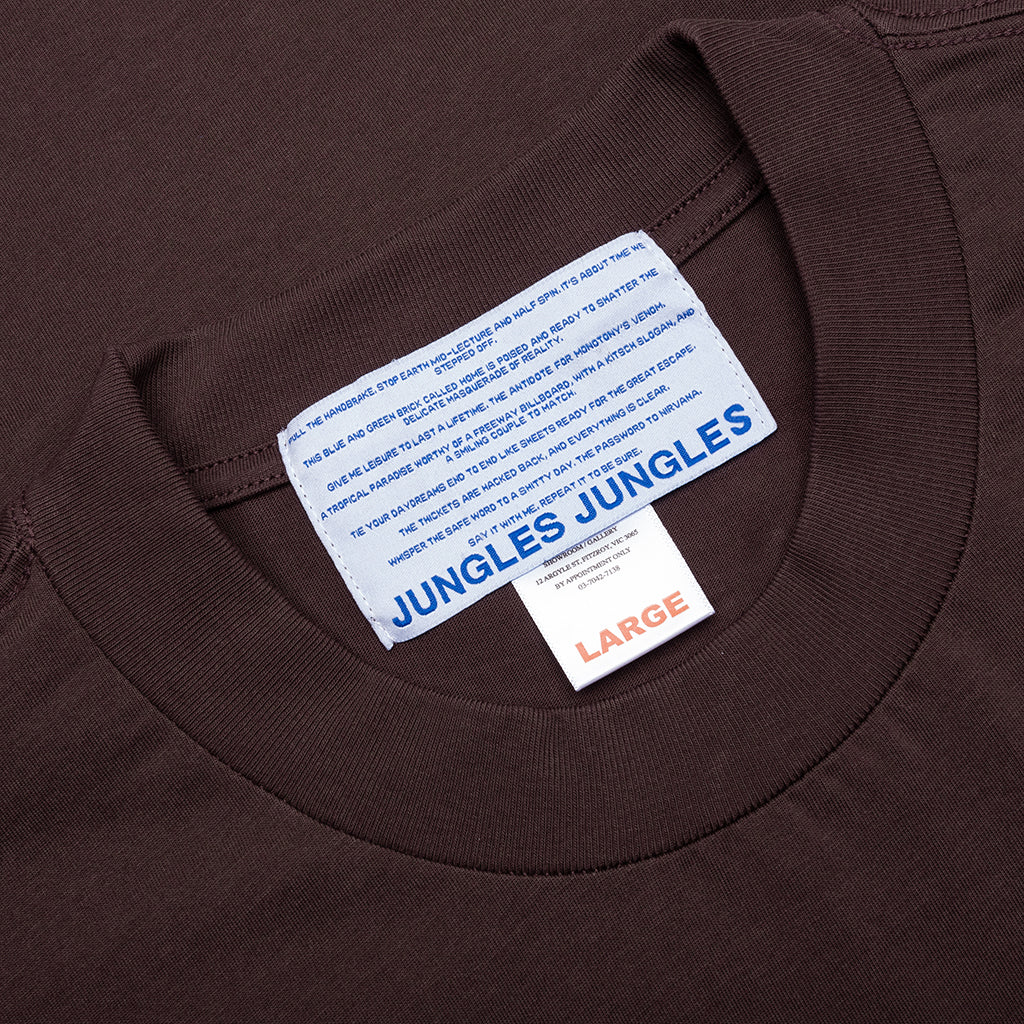 Good Thoughts Tee Brown
