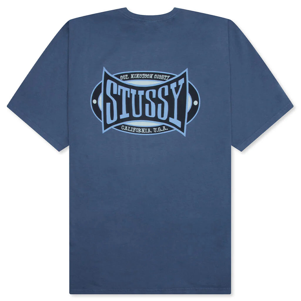 Champion Oval Pigment Dyed Tee Navy