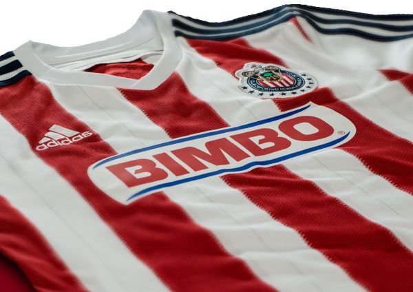 adidas Chivas Home Jersey Youth 14 White