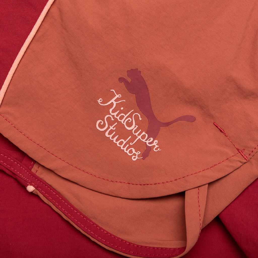 Puma x KidSuper Shorts Dark Crimson