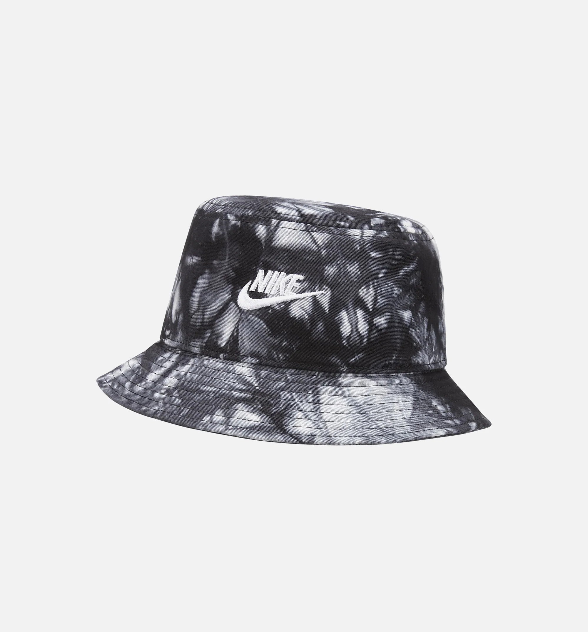 Apex Tie Dye Bucket Mens Hat Black White