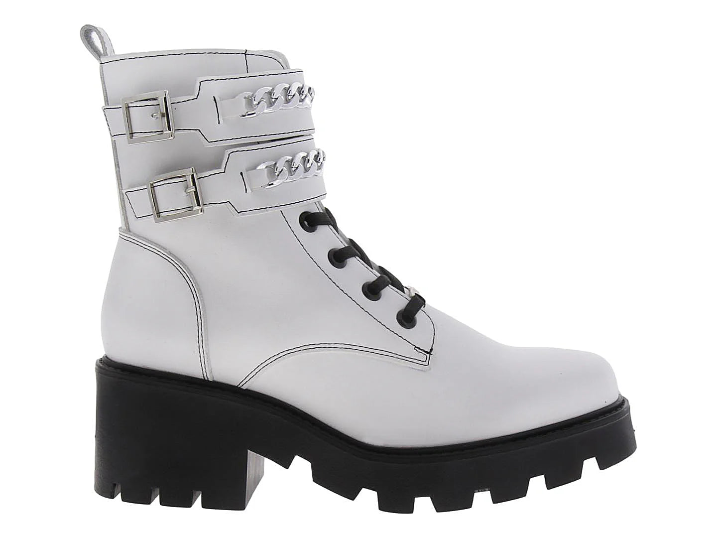 Botas Models Militares Blanco para Mujer