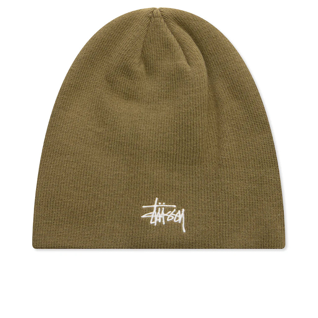Basic Skullcap Beanie Light Olive
