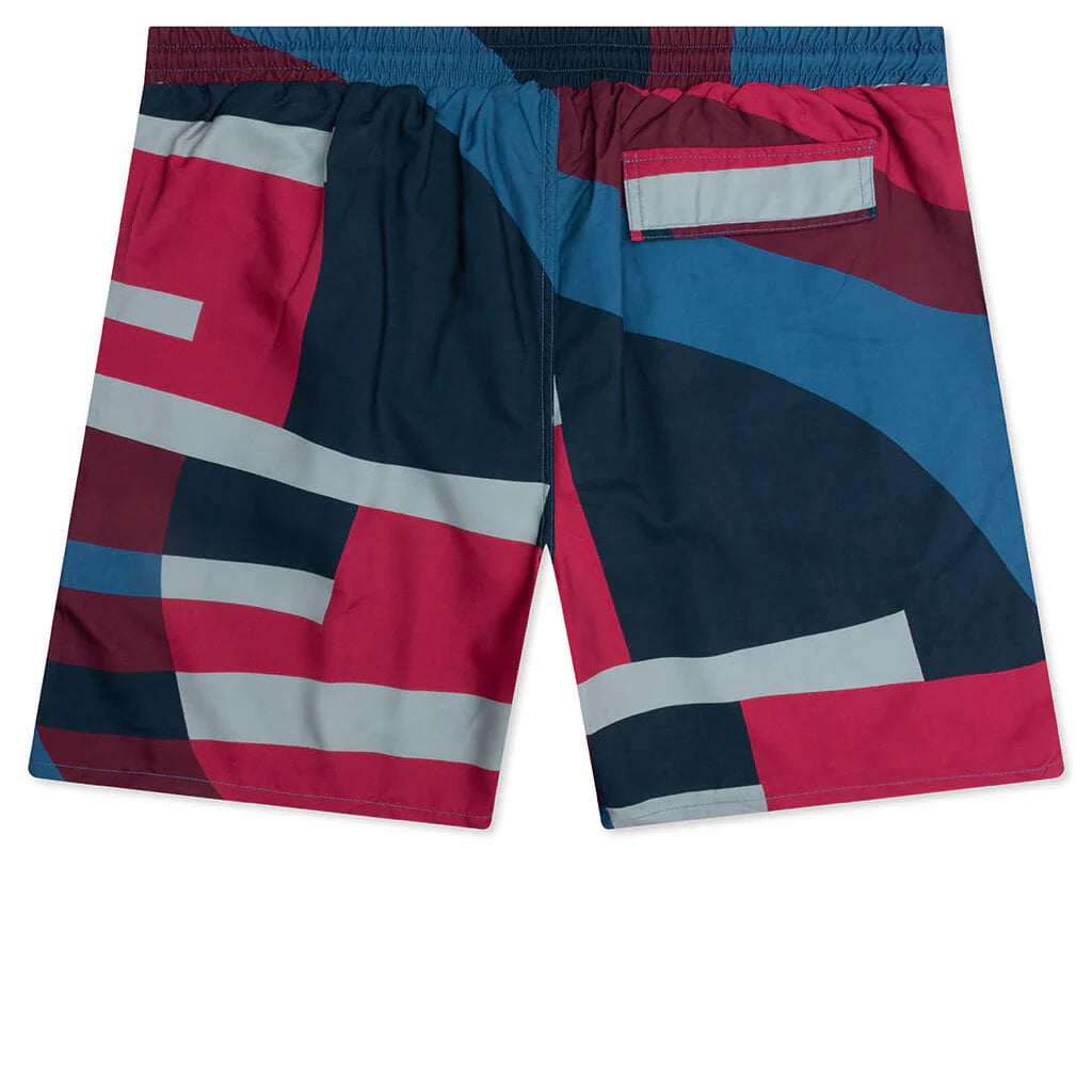 Vertical Forest Swim Shorts Blue