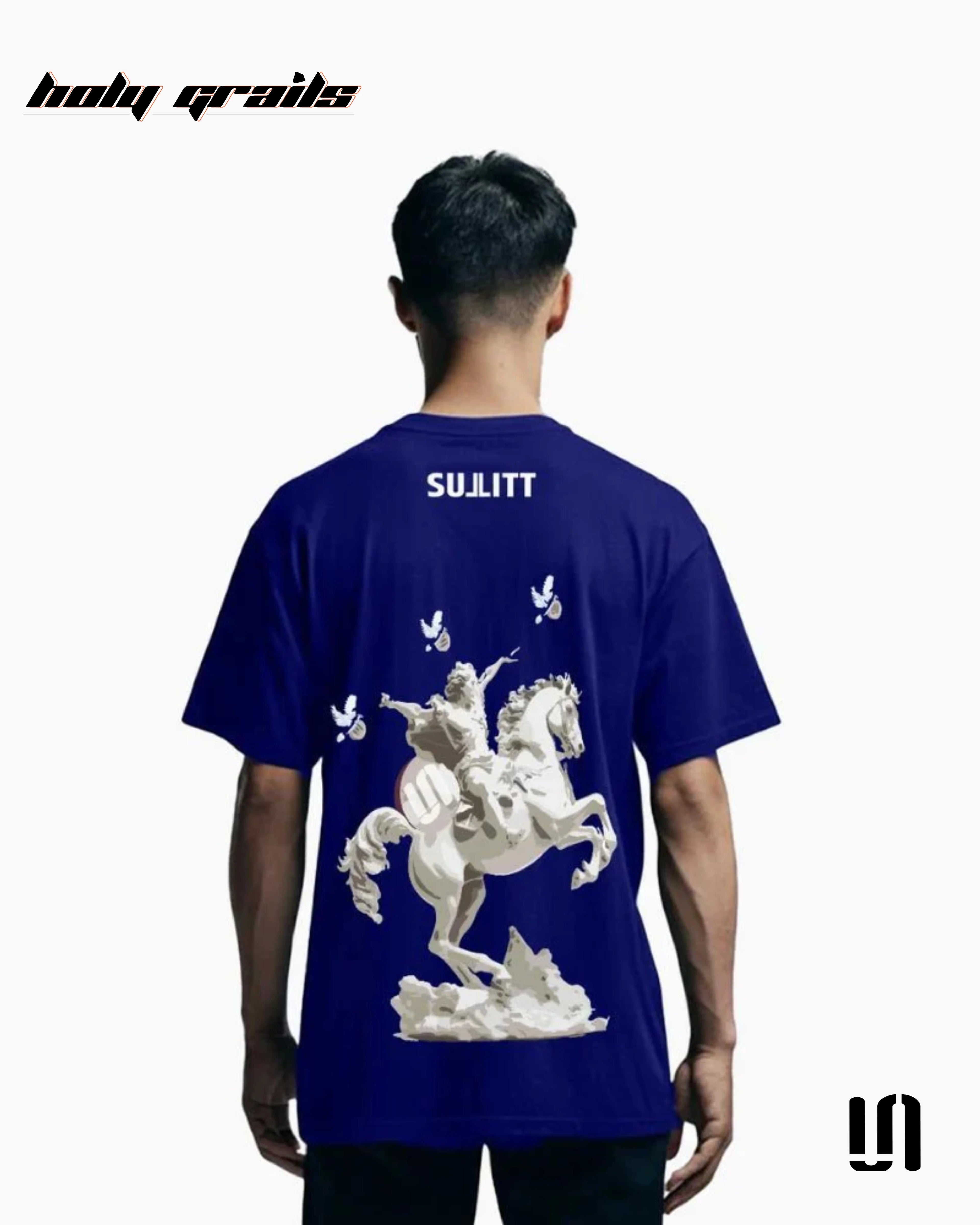 Mighty Horse Blue Oversized Tee HG x Sullitt