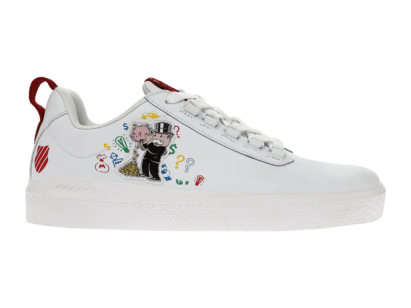 Tenis K SWISS Alek Monopoly Blancos para Hombre