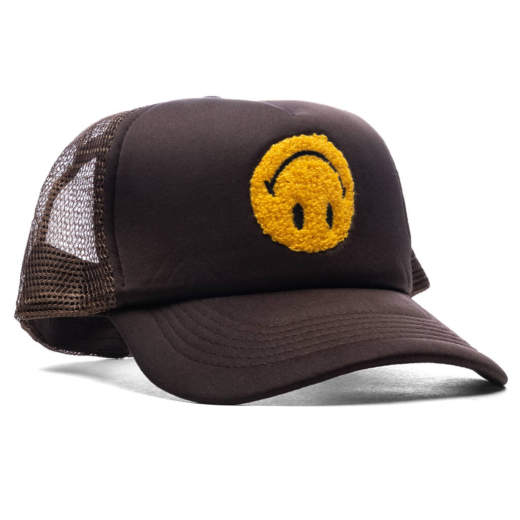 Smiley Upside Down Trucker Hat Acorn