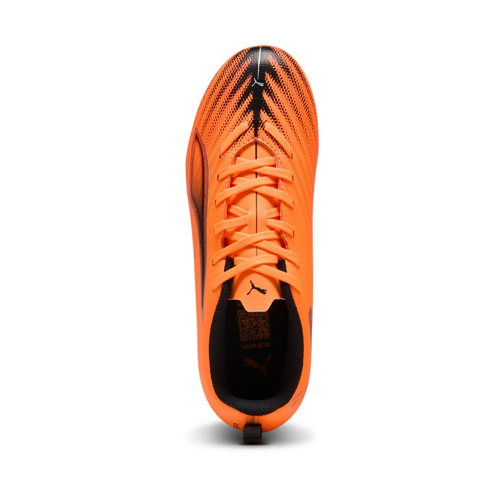 PUMA Ultra 6 Play FG AG Youth Soccer Cleats Orange Black Red
