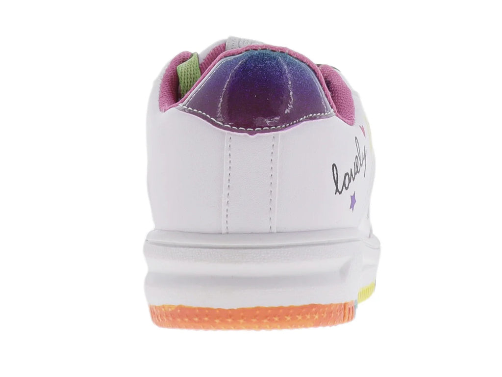 Tenis GOSH Blanco y Fucsia para Niña