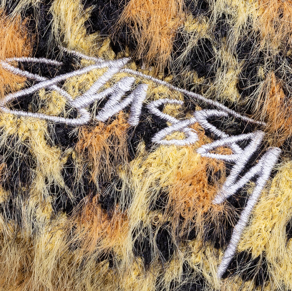 Skullcap Leopard Pattern Brown