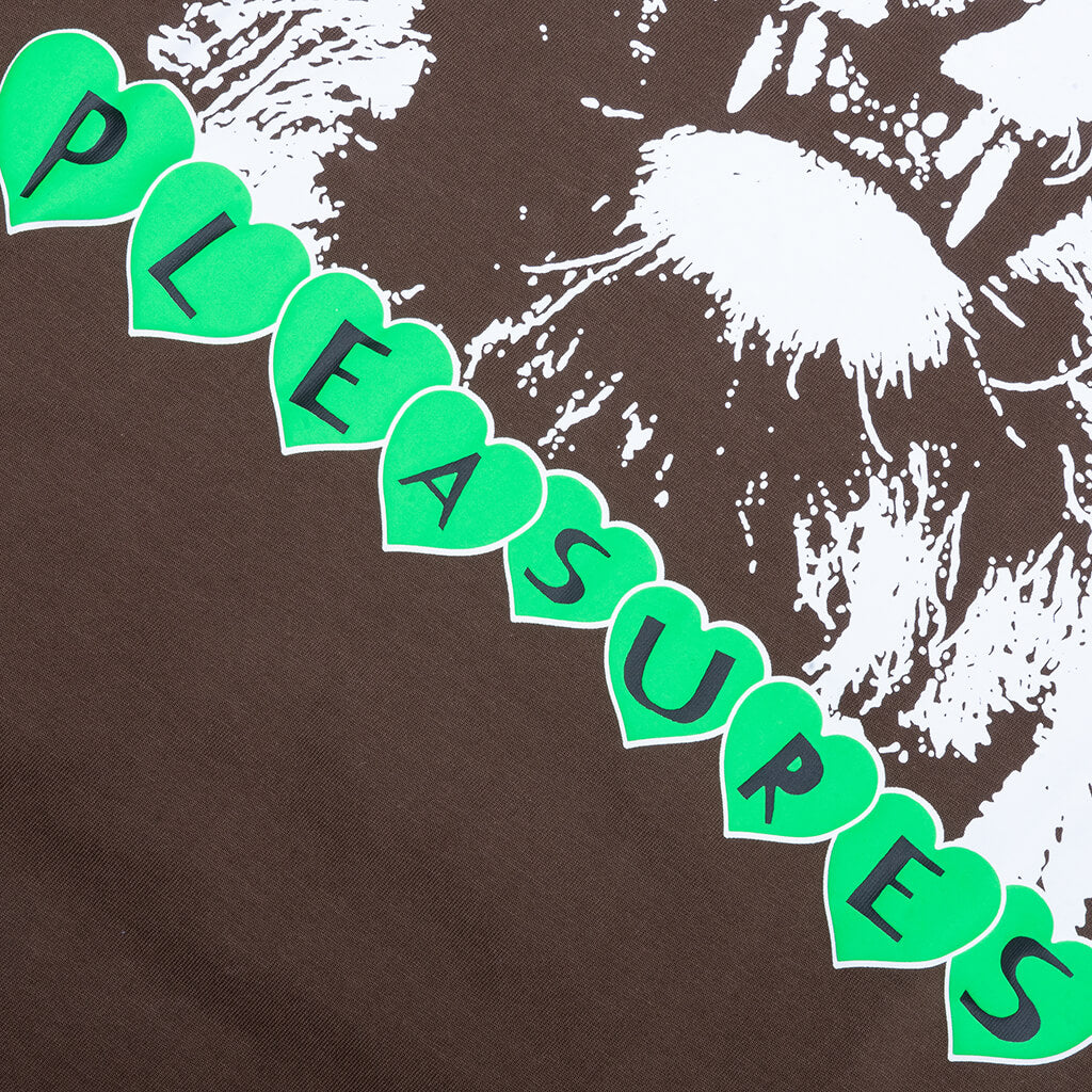 Grin T Shirt Brown