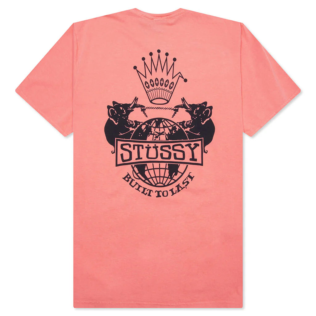 Built To Last Pigment Dyed Tee Sherbert