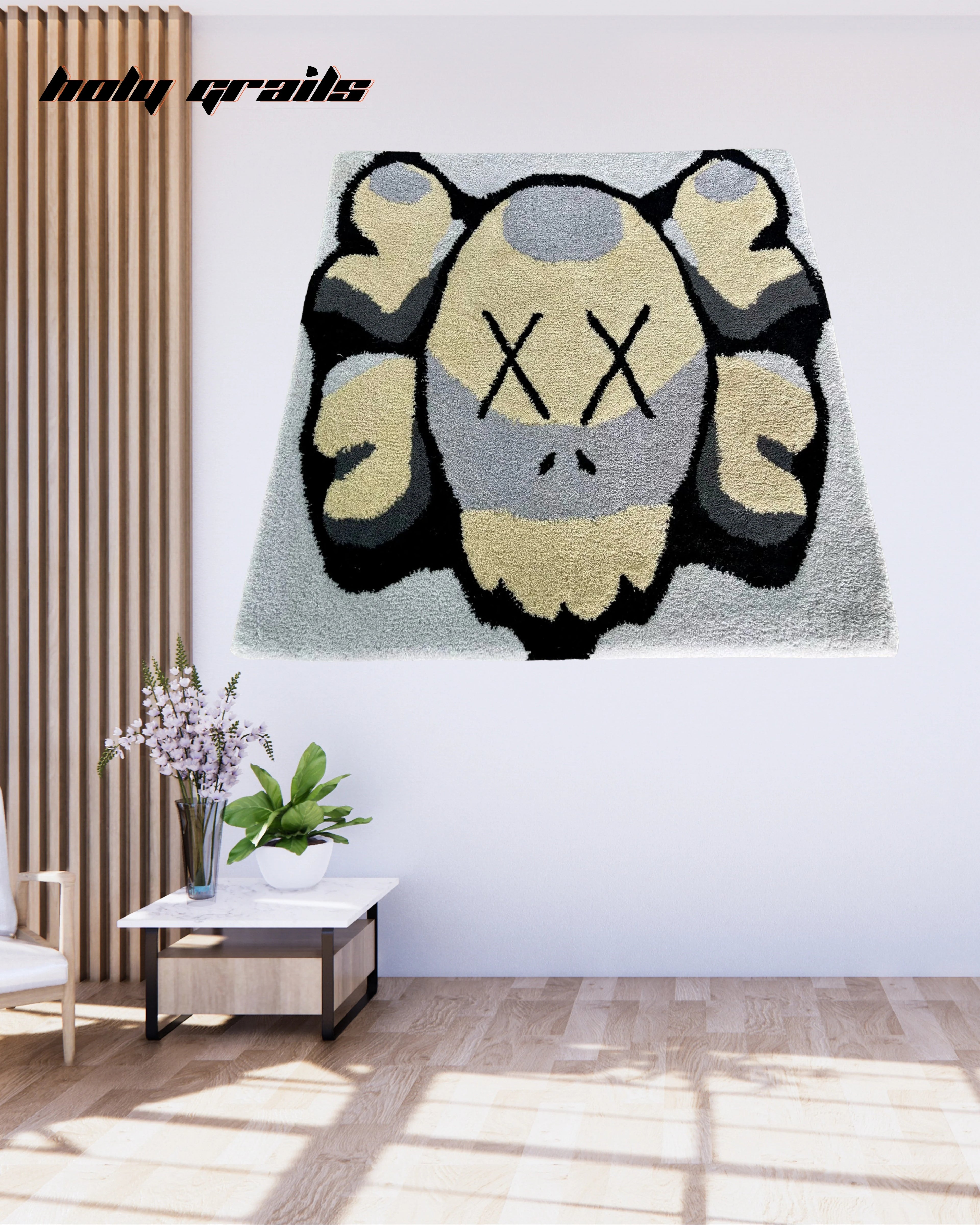 Kaws Skullpop Hand Tufted Rug