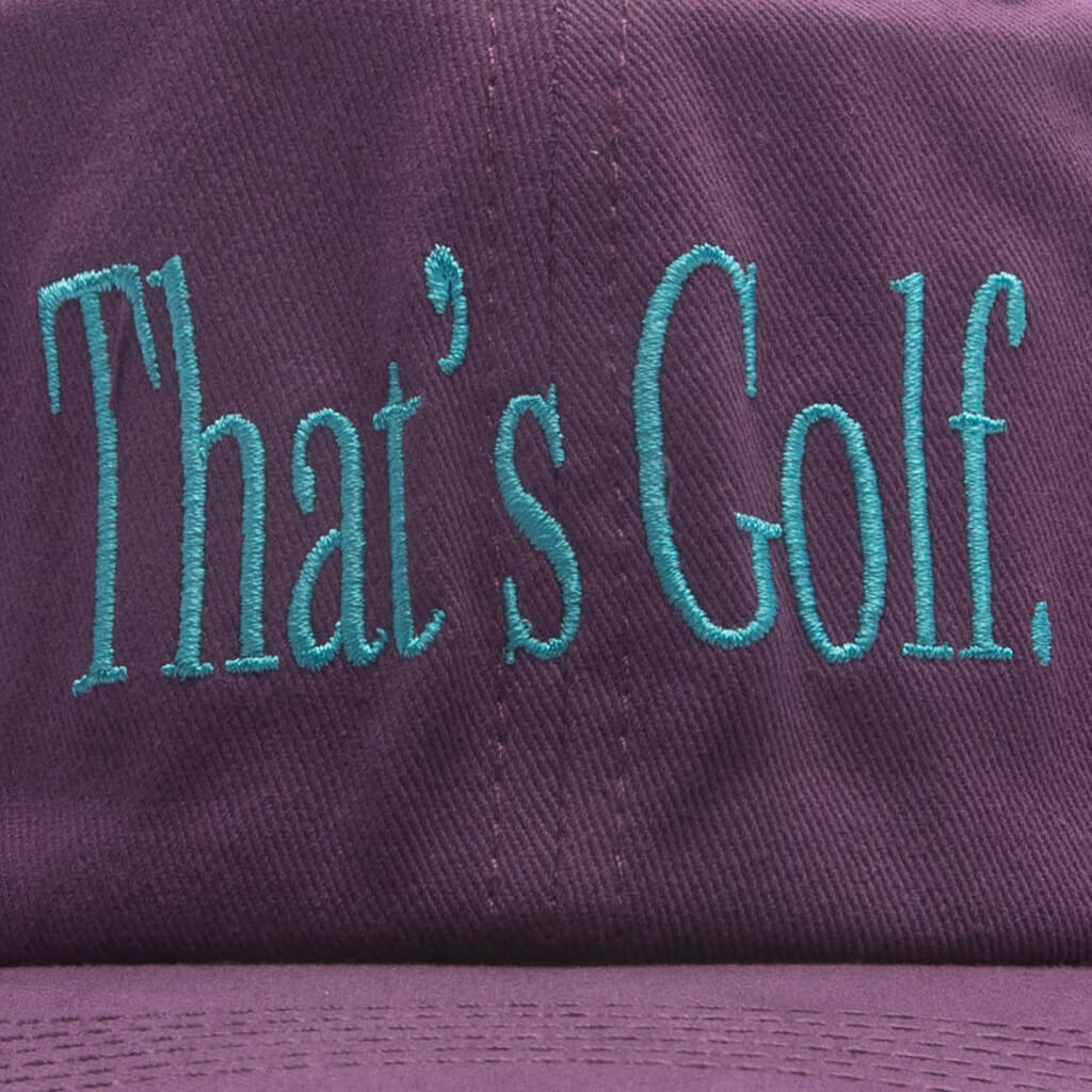 Thats Golf Dad Hat Purple