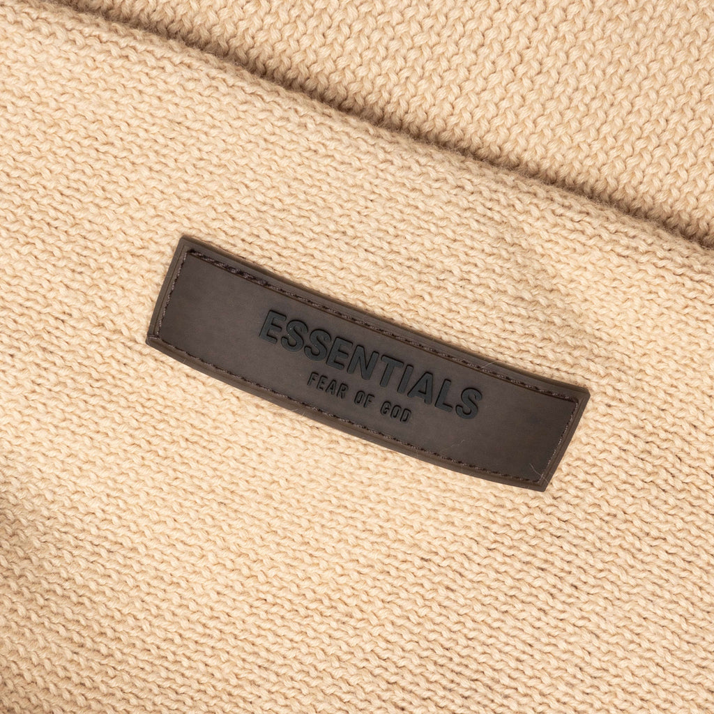 Kids Knit Hoodie Sand