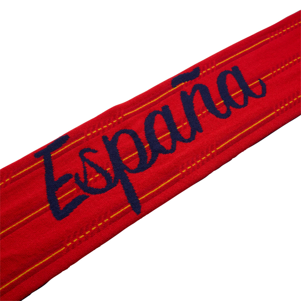 adidas Spain Football Soccer Scarf Blue Red Yellow