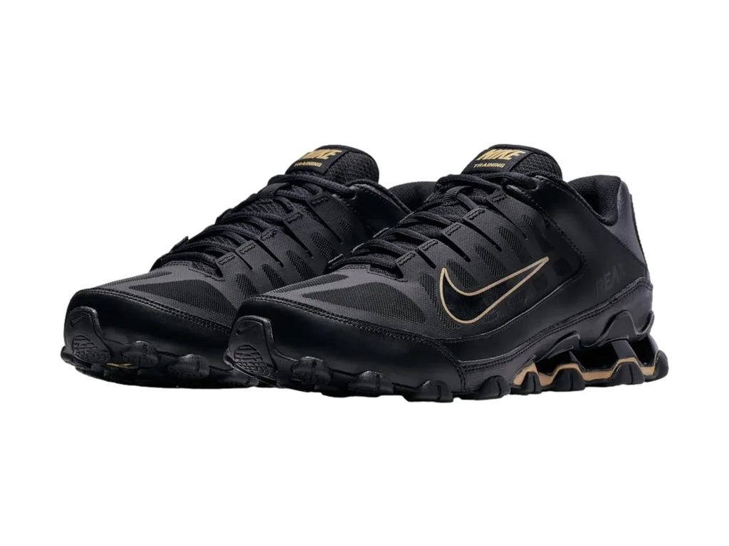 Tenis Nike Rex 8 TR Mesh Negro con Dorado para Hombre