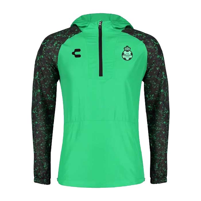 Charly Santos Player Windbreaker Green Black