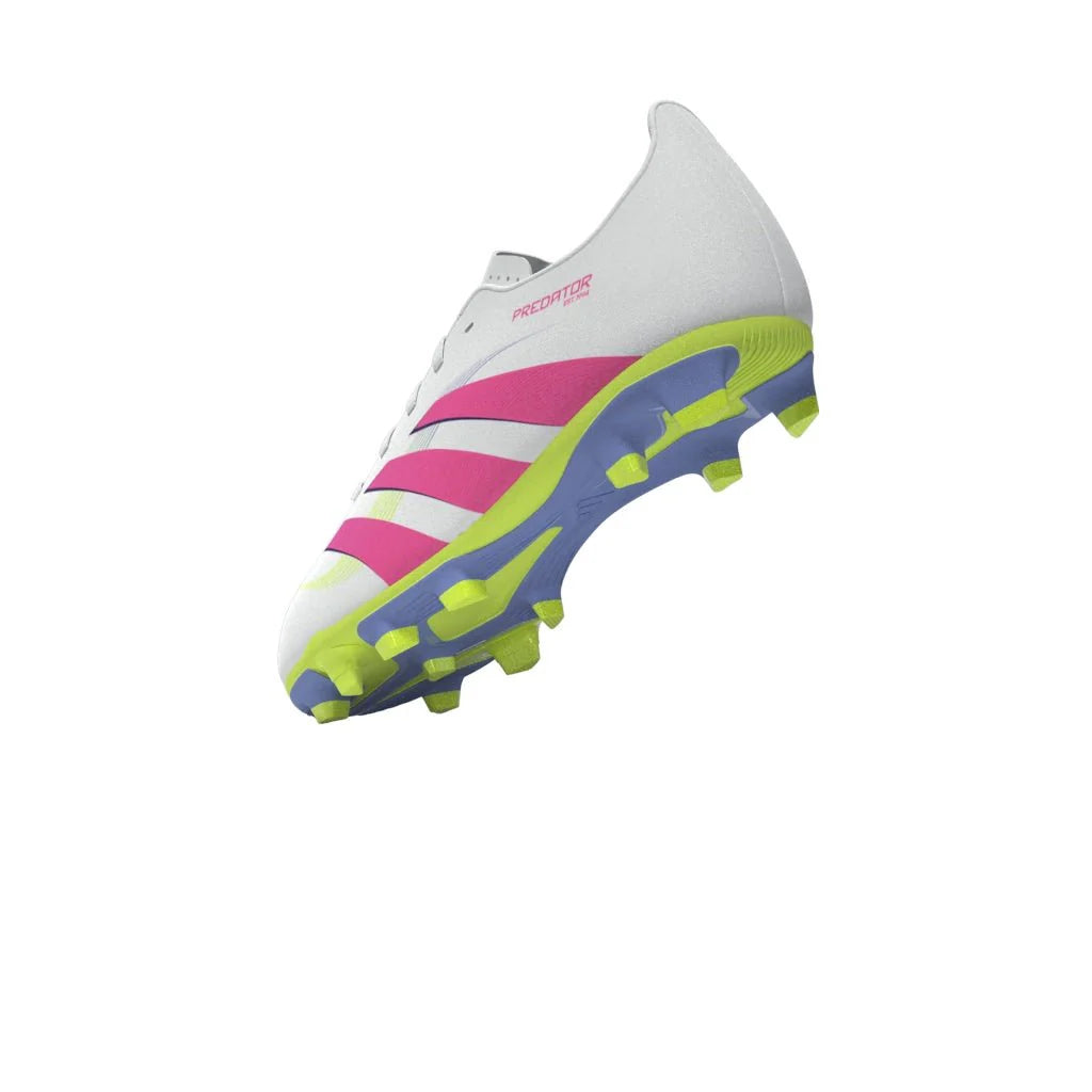 adidas Predator Club Firm Multi Ground Boots Junior White Pink