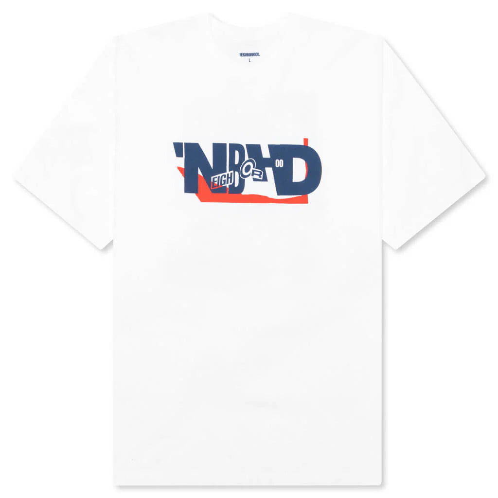 NH TEE SS 20 White Red