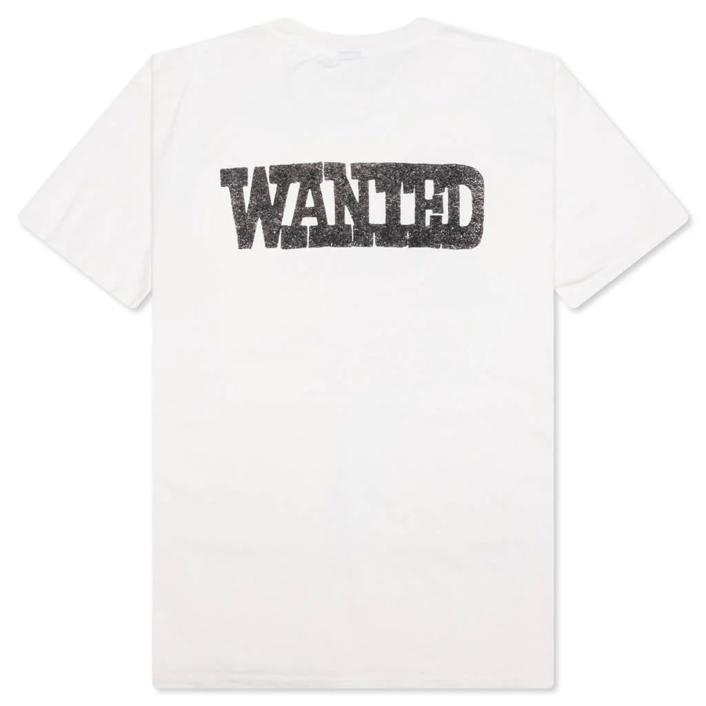 Wanted Short Sleeve T Shirt Bone