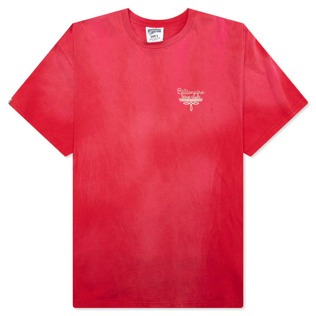 BB North Star S S Knit Racing Red