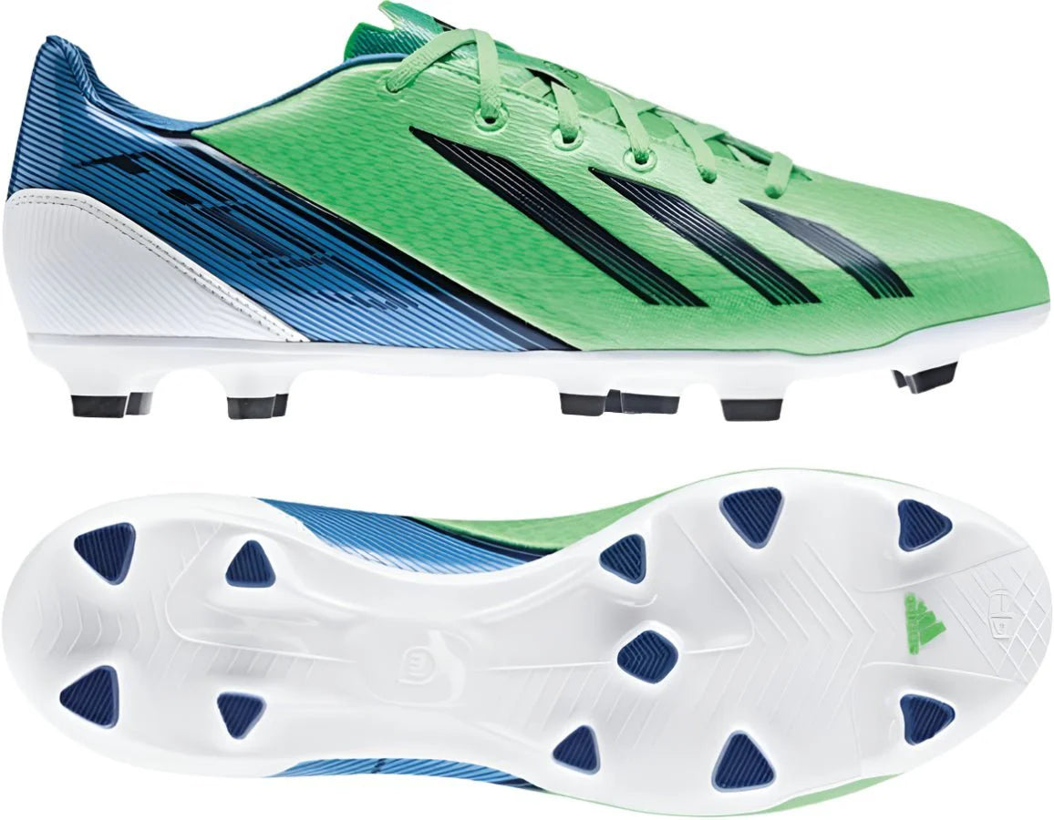 adidas F30 TRX FG Firm Ground Soccer Cleats Green Blue