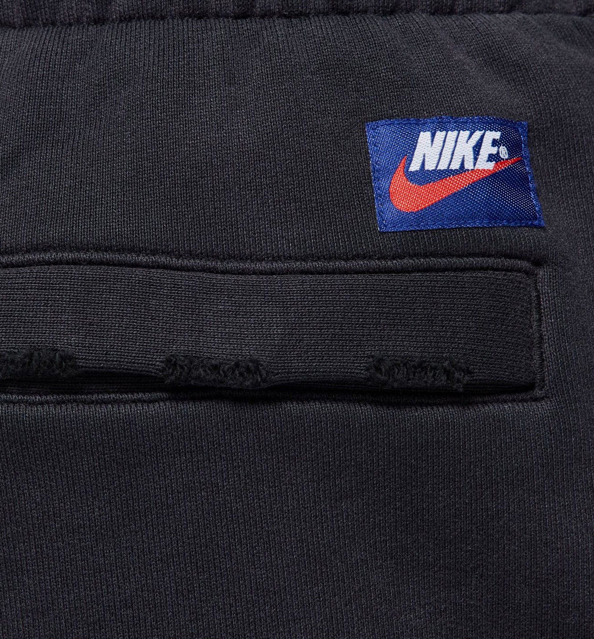 Rare Air Fleece French Terry Mens Short Black Red