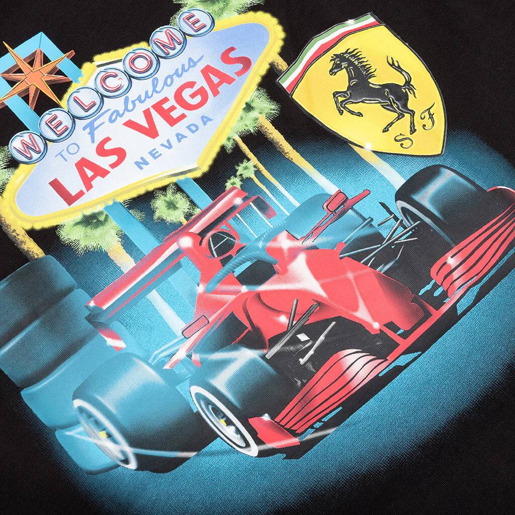 Puma x Joshua Vides Ferrari Tee Black