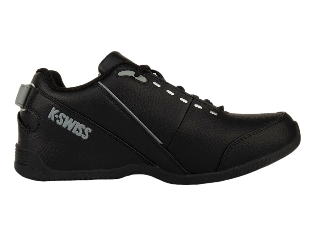 Tenis K Swiss Montrau 20 Negro con Plata para Hombre