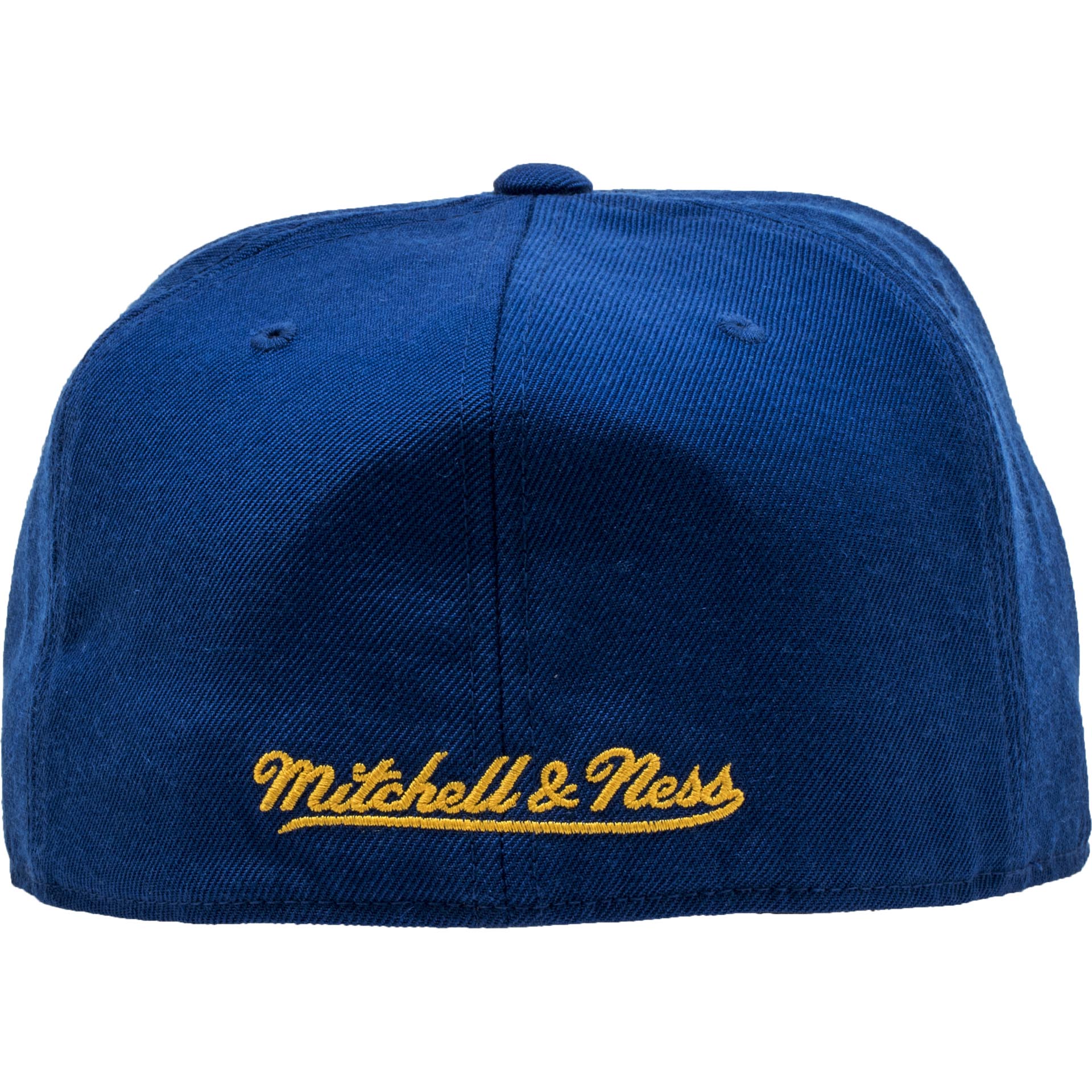 Golden State Warriors NBA High Crown Fitted Mens Royal Blue Yellow