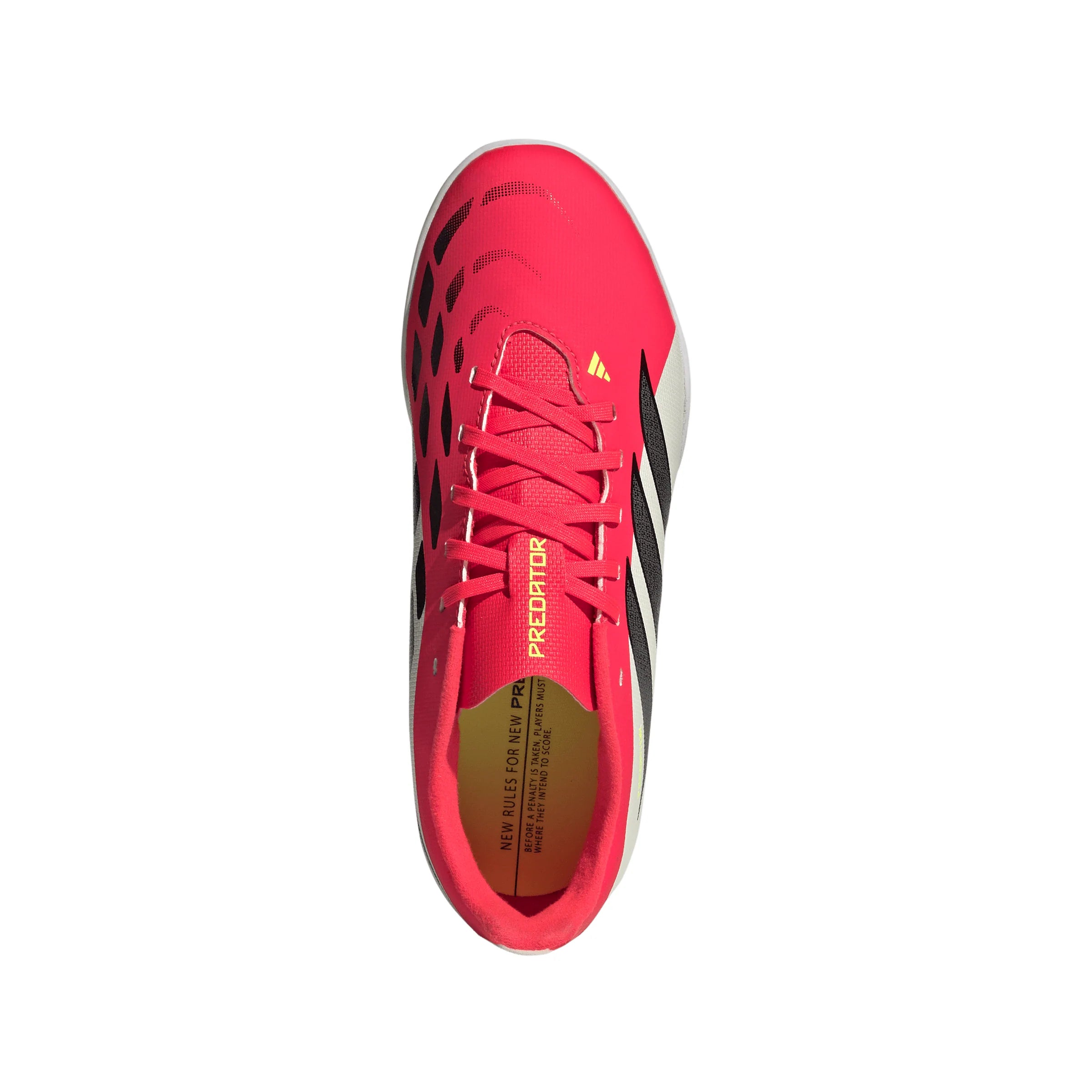 adidas Predator Club Sala IN Indoor Youth Soccer Shoes Red Black White
