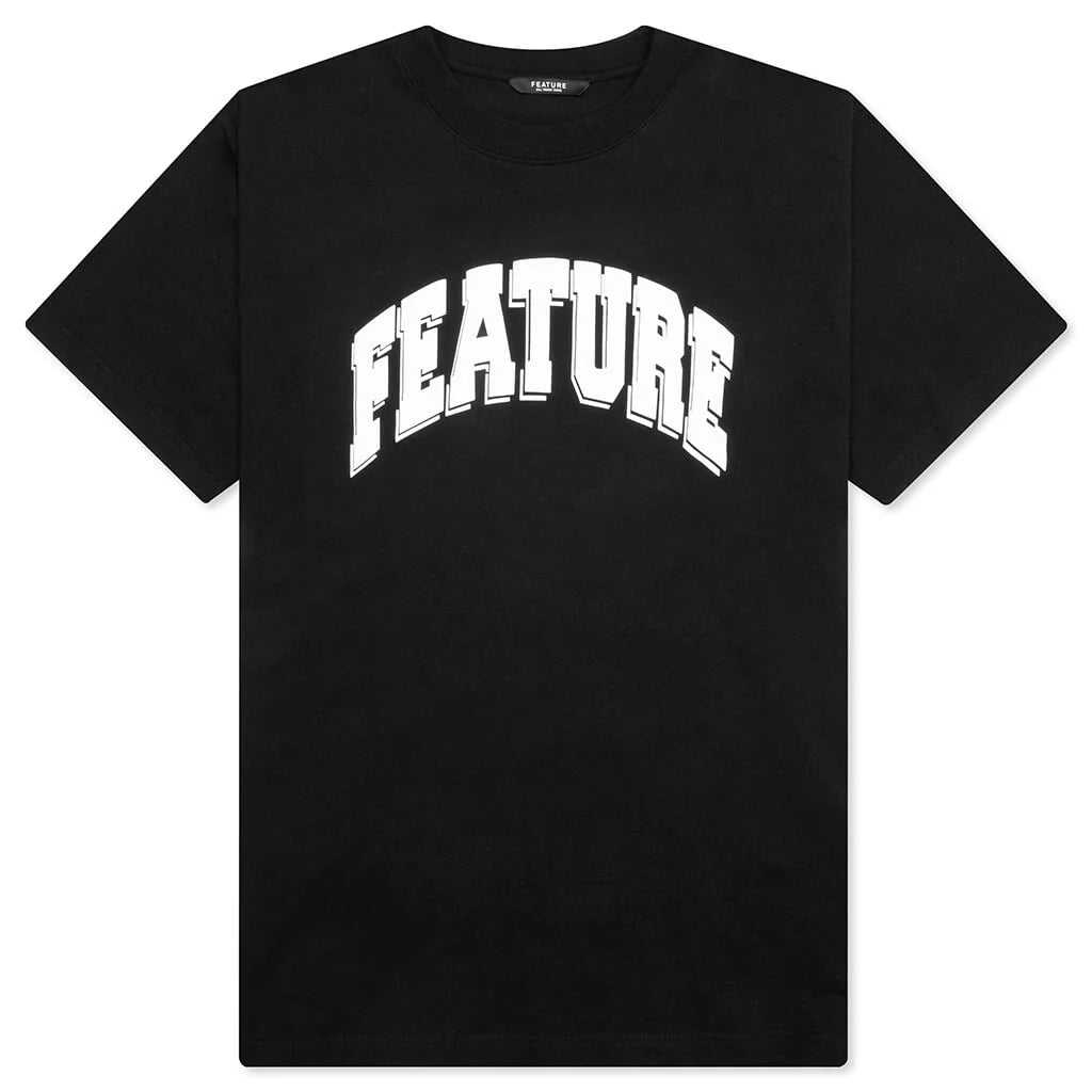 Collegiate Arch Tee Black