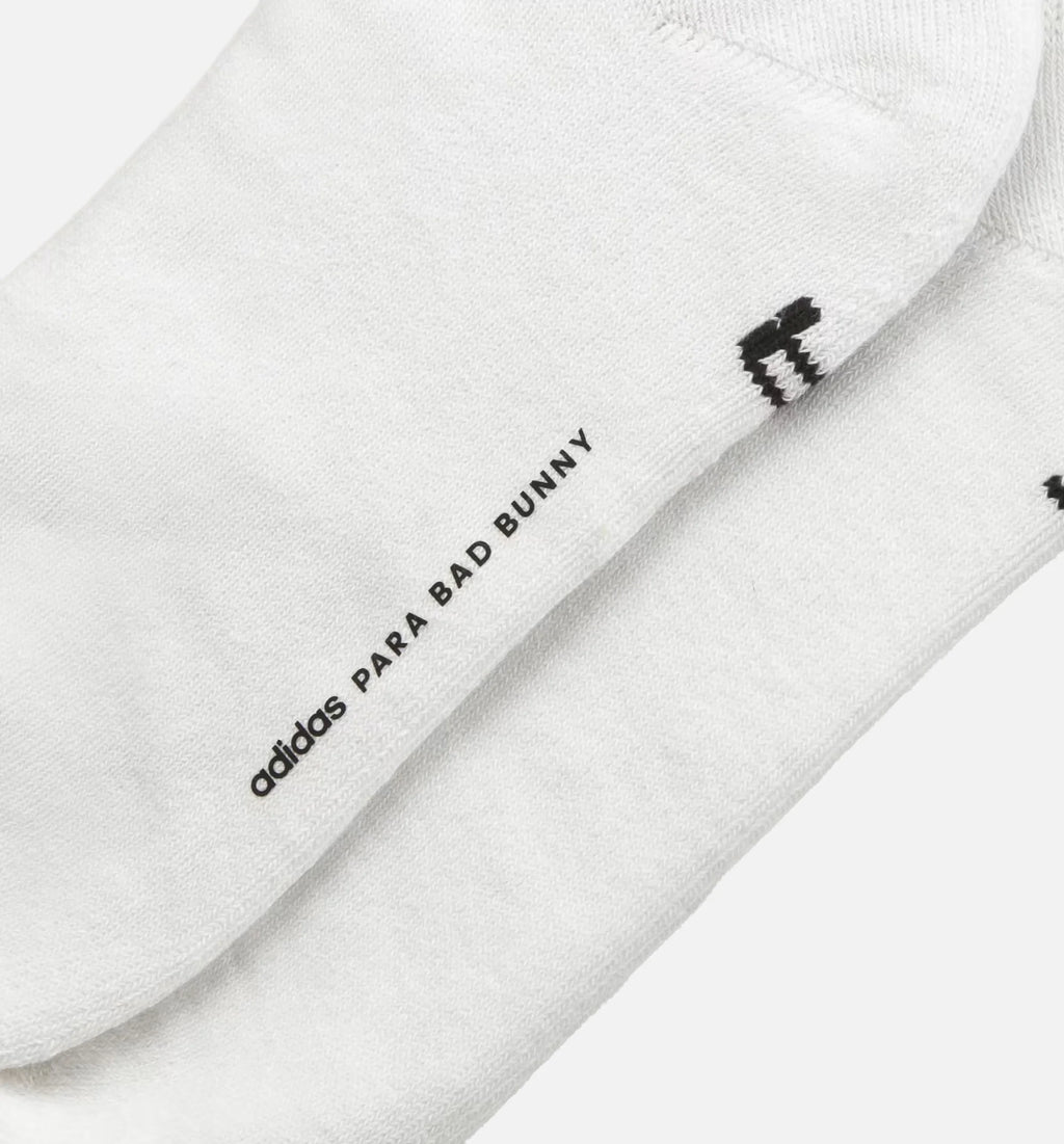Adidas x Bad Bunny 3 Pack Mens Socks Chalk White