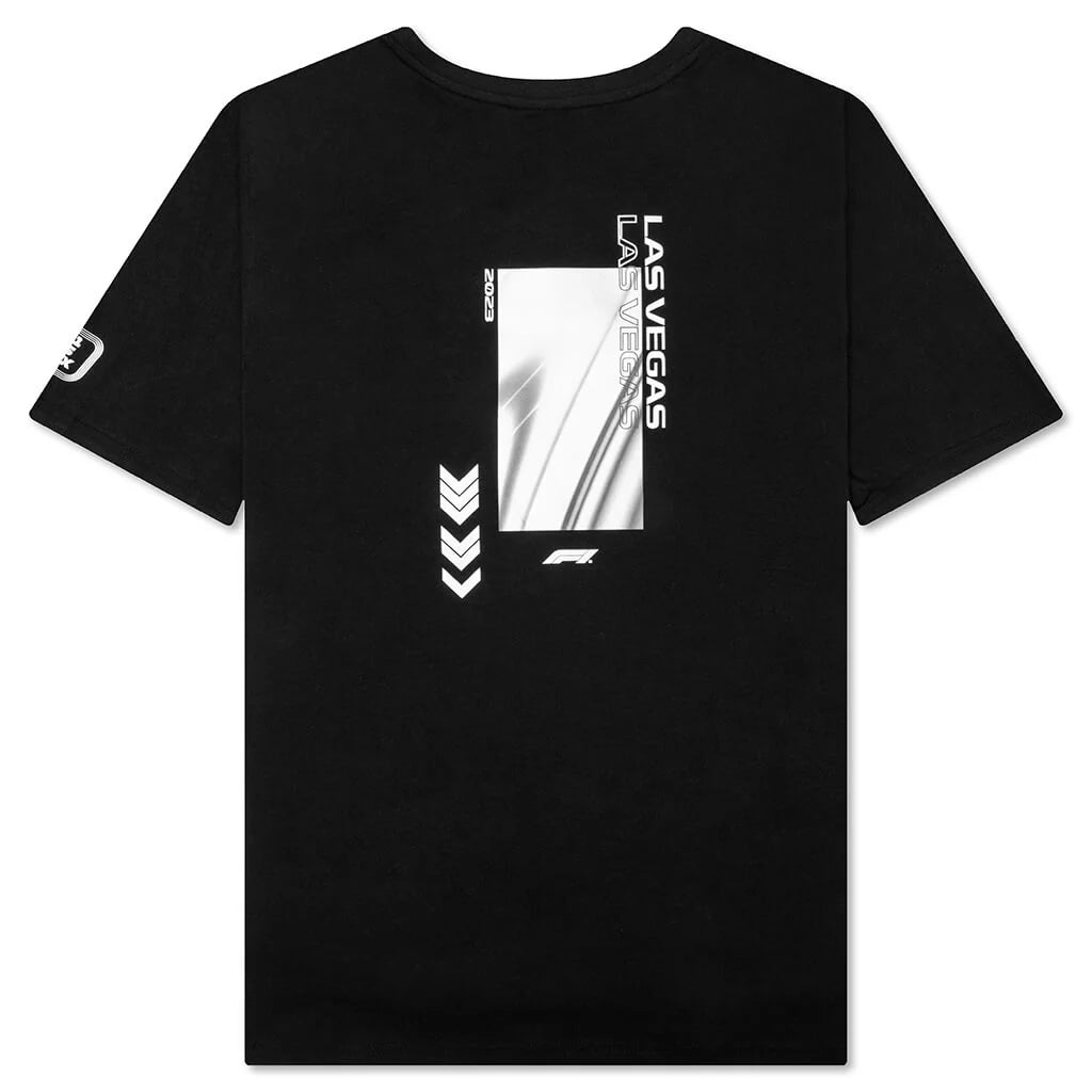 F1 Las Vegas Race Tee Black