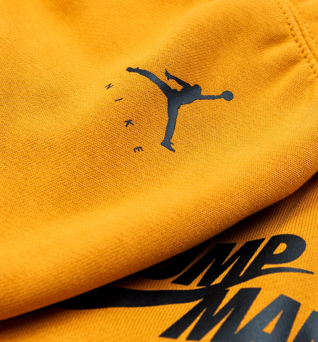 Jumpman Fleece Jogger Mens Pants Yellow