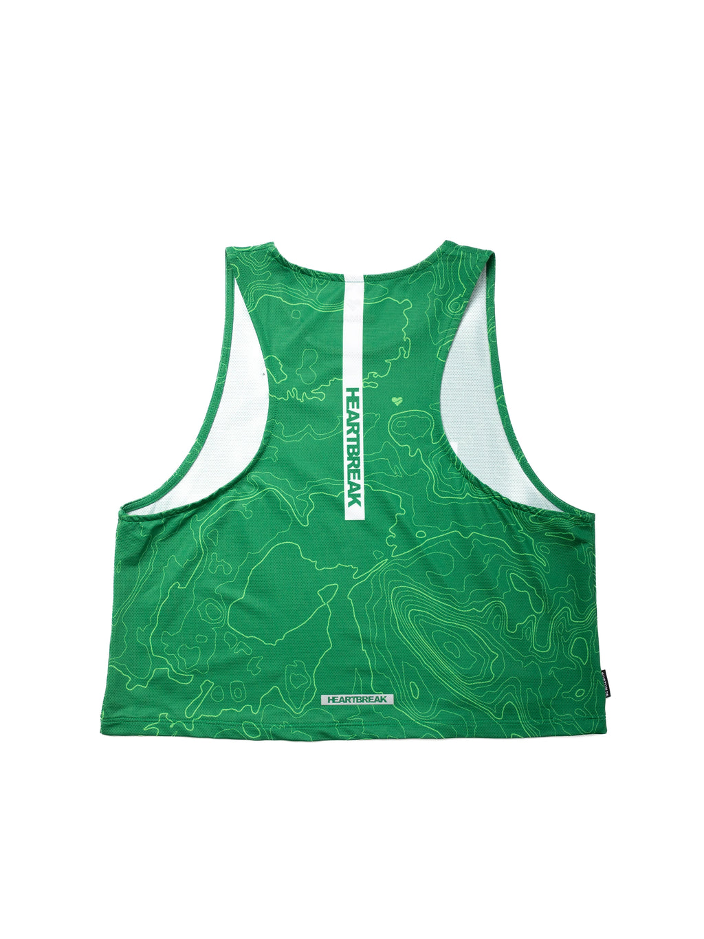 Heartbreak Womens Boston Crop Singlet
