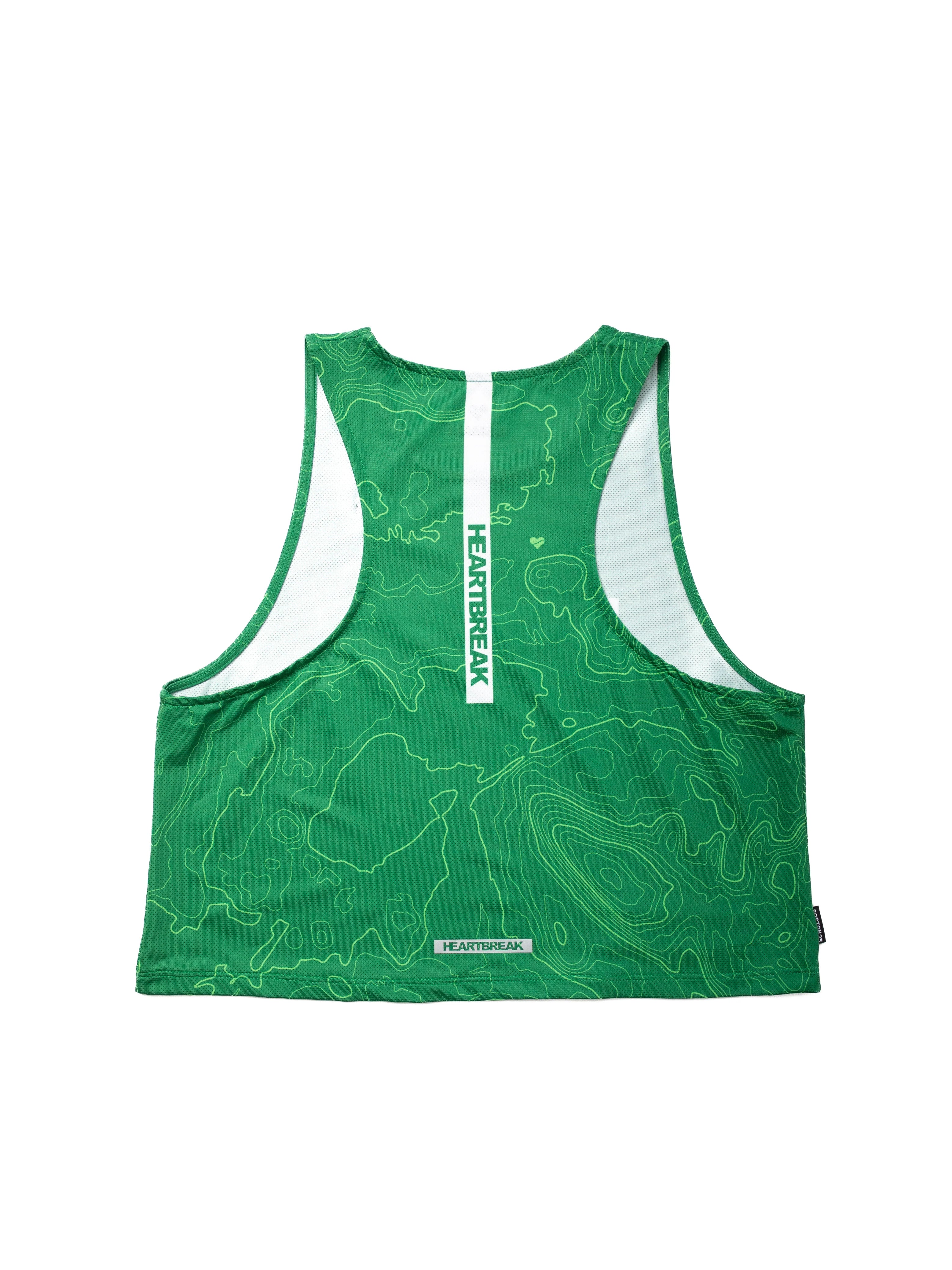 Heartbreak Womens Boston Crop Singlet