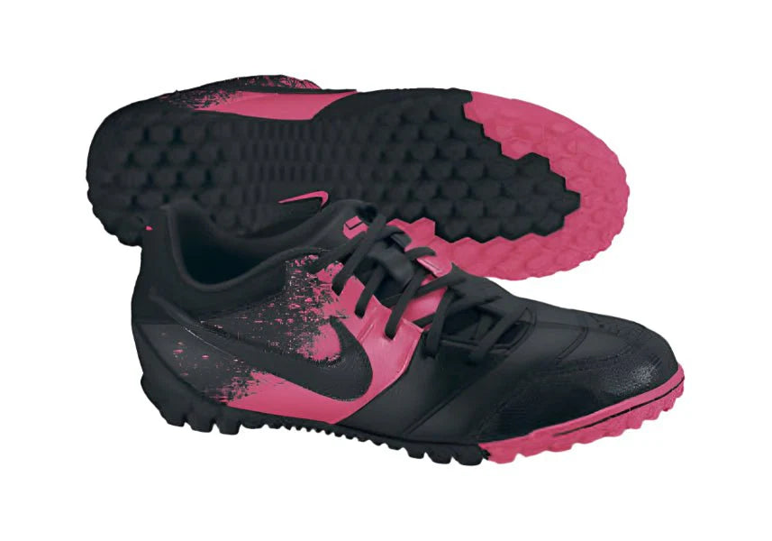 Nike Jr 5 Bomba TF Turf Soccer Cleats Black Cherry Black