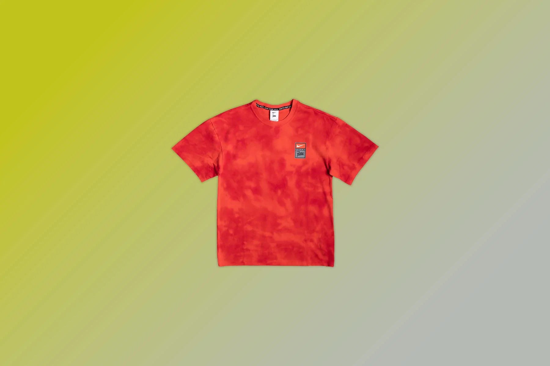 Nike x Patta T Shirt Rush Red University Red Gym Red